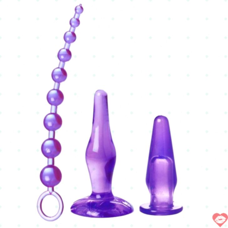 Trinity Vibes Amethyst 3pc Tím Hậu Môn Mỹ