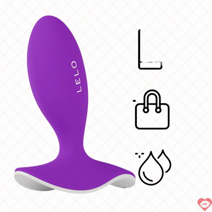 Lelo Surfer Tím APP Massage Tiền Liệt Tuyến 10.3cm Chống Nước