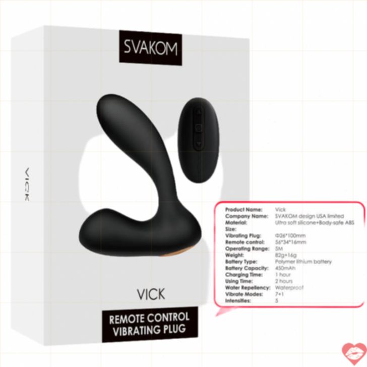 Svakom Vick Prostate Remote Rung Góc Hoàn Hảo