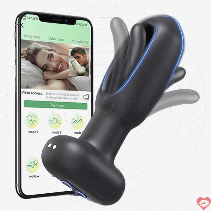 AP44 App Điều Khiển Butt Vibrator Siêu Thú Vui An Toàn