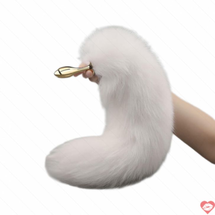 Sevanda Fox Tail Cosplay Fur Bóng Đuôi Cáo SM