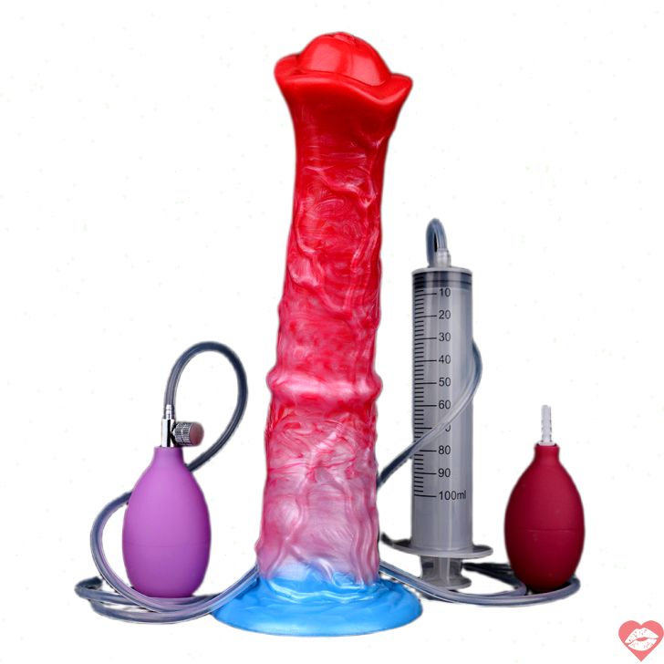 5250 Dildo Quái Bơm Phun Siêu Khủng