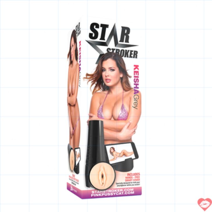 Keisha Grey Pussy Stroker Case Cứng Thực Tế Ngôi Sao 