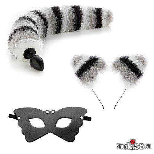 Bộ Đồ Chơi Cosplay Chồn Quyến Rũ 3 Món - Kích Thích & Mạo Hiểm