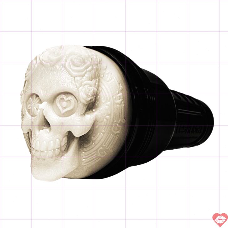 Fleshlight Fantasy đầu lâu trắng 25cm cấu trúc bí ẩn