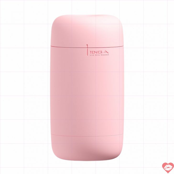 Tenga Puffy Cốc Ruột Hồng Dâu 16.5cm Nhật