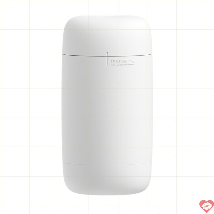 Tenga Puffy Delicate Edges Máy Bay Cup Trắng Mềm