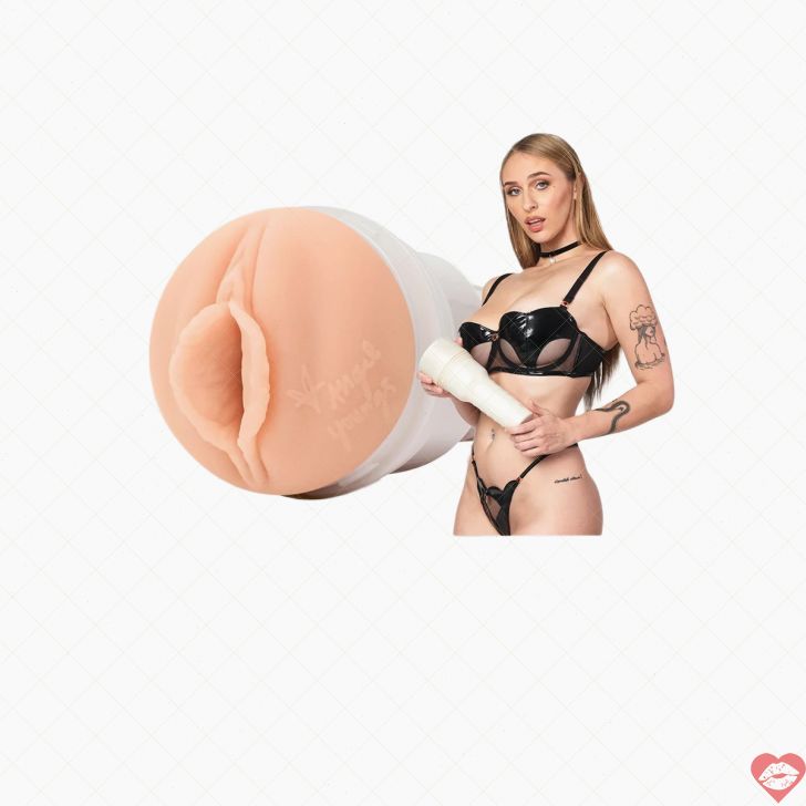Fleshlight Angel Youngs Sweetness Âm Đạo Siêu Da 10 Inch