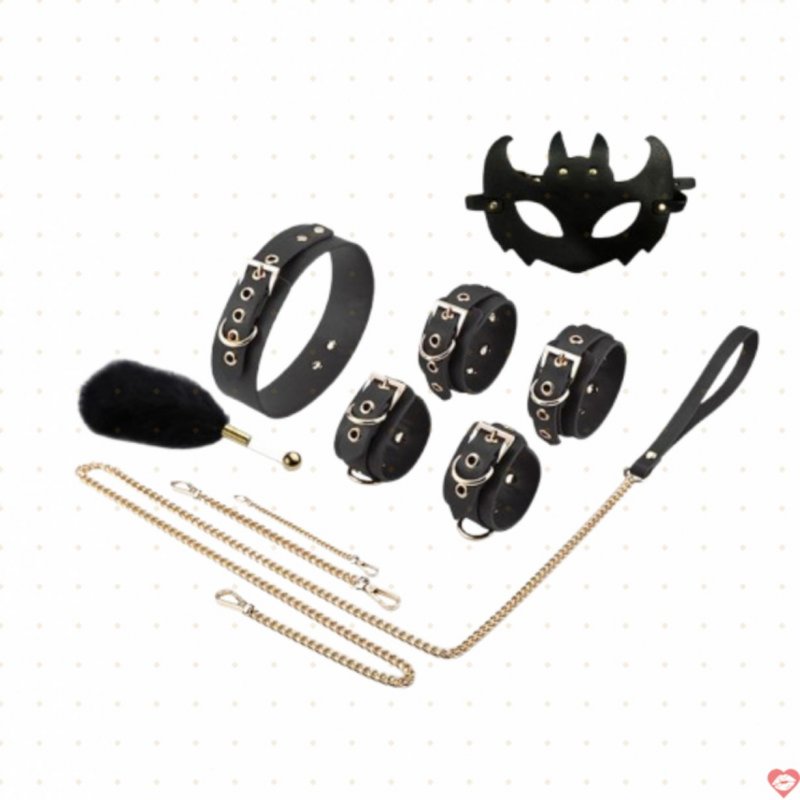 Bộ Dụng Cụ BDSM Bondage Kits 02 Kích Thích Đam Mê Khám Phá 