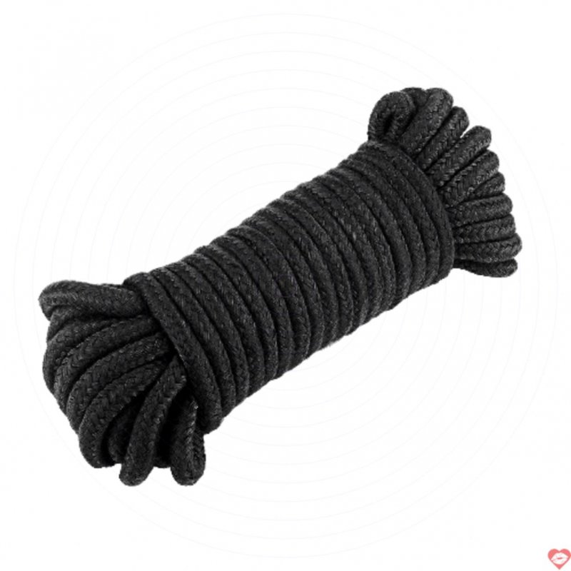 Dây trói Jiuai đen mềm mại kích thích cảm giác, tăng khoái cảm 