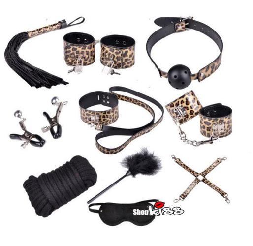 Đánh giá Bộ đồ chơi bạo dâm 10 món da beo cao cấp  giá tốt