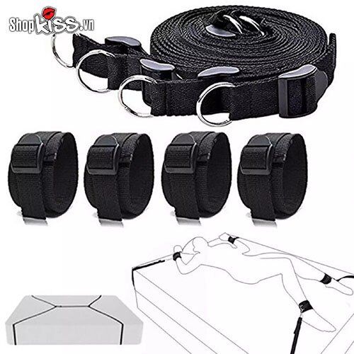 Bảng giá Bộ trói tay chân bạo dâm trên giường tăng hưng phấn  tốt nhất