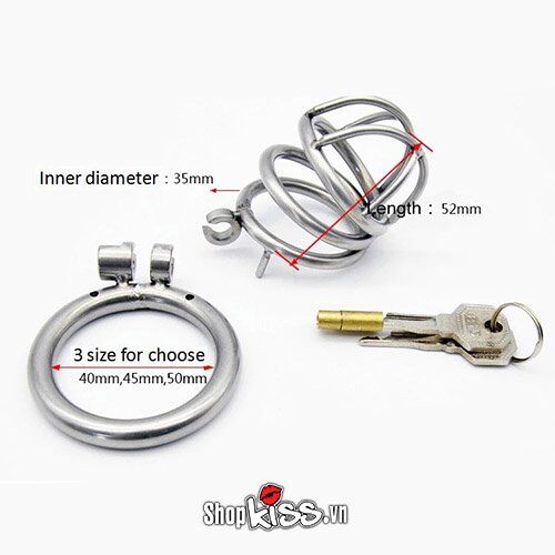 Bảng giá Khóa dương vật siêu ngắn inox không gỉ 304  giá tốt