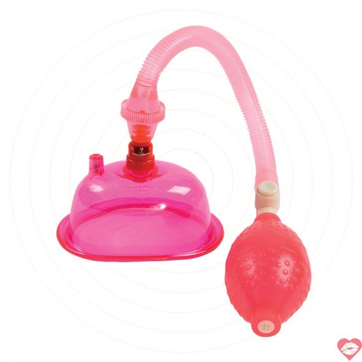 Pussy Pump PVC Hồng Tăng Nhạy Cảm Dễ Dàng 