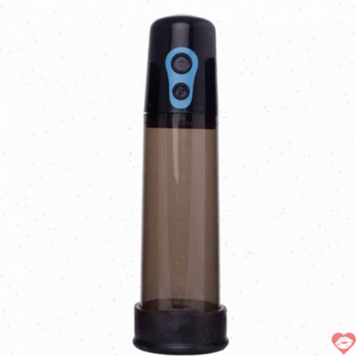 Toyfa A-Toys Bơm Acrylic Đen 7cm Tự Động Tăng Size Hiệu Quả 