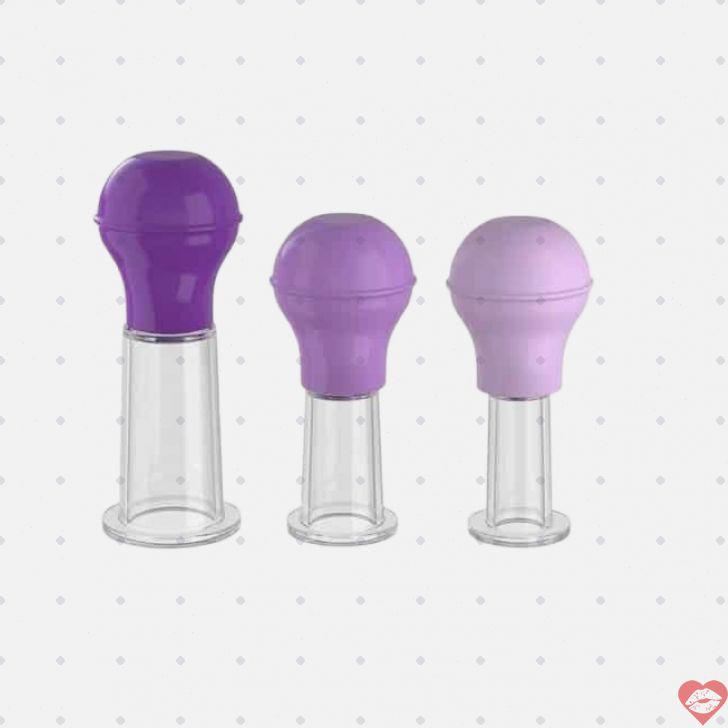 Pipedream Nipple Enhancer Tím, Hút Vú Mạnh Nâng Khoái Cảm 
