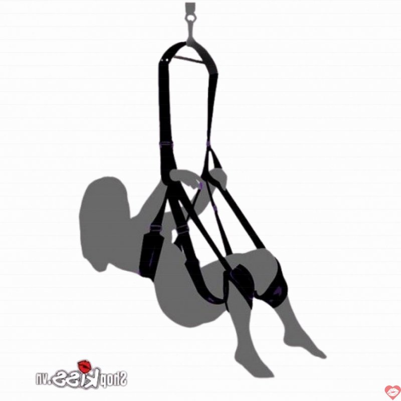 Võng đu đôi tình nhân treo trần bền đẹp thư giãn yêu thương 