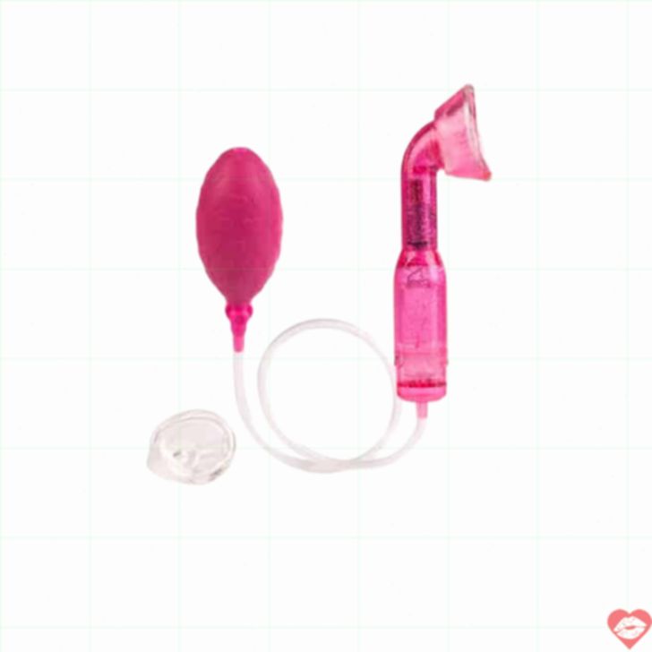 Clit Pump CalExotic Hồng 15cm Vacuum Rung Nhạy Cảm 