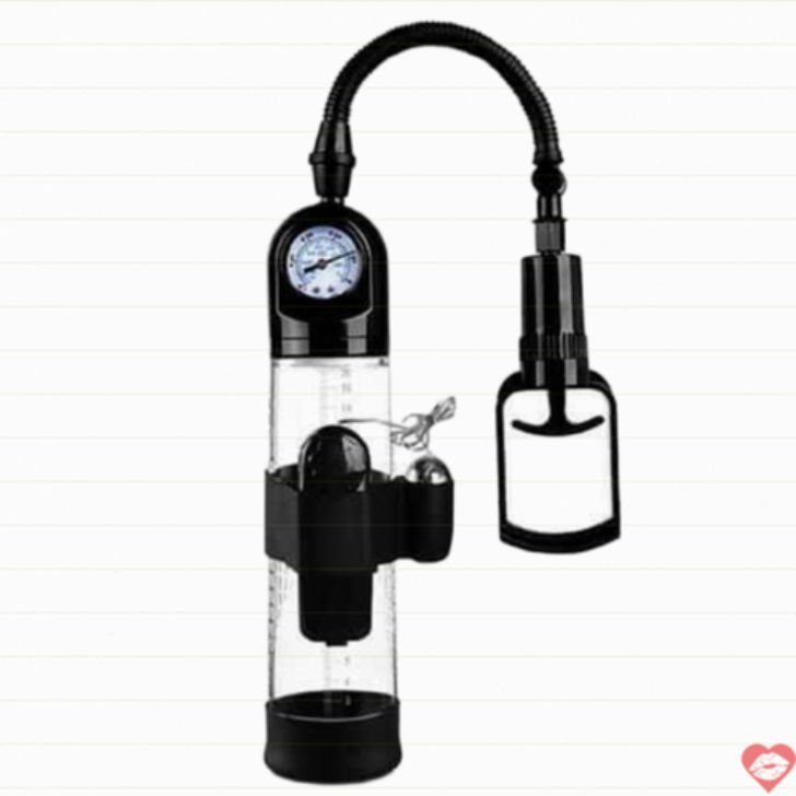 Bơm Hút Dương Vật Rung 31cm Tăng Size Mạnh Siêu Hiệu Quả 