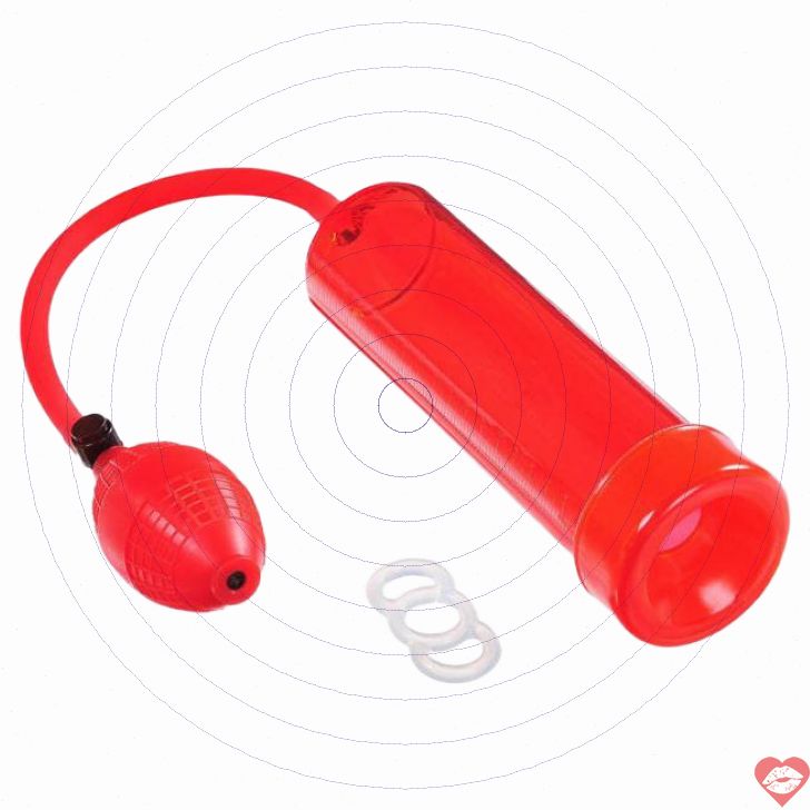 Bơm Hút Lola Racer Đỏ TPE 25cm Cương Cứng Khủng 