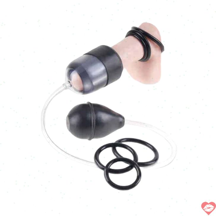 Bơm hút Pipedream Fantasy đen tăng kích thước siêu mạnh 