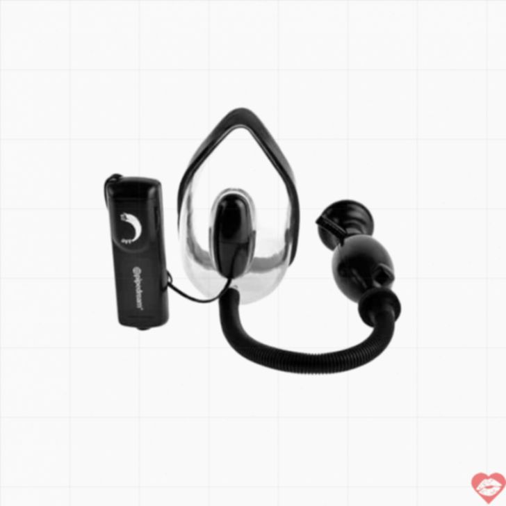 PipeDream Extreme Bơm Hút Rung Đen Mạnh Mẽ 