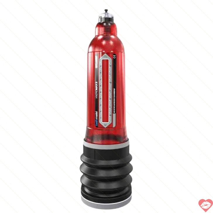 Bathmate Hydromax8 Đỏ Pump tăng size, Hiệu quả, Nam tính 