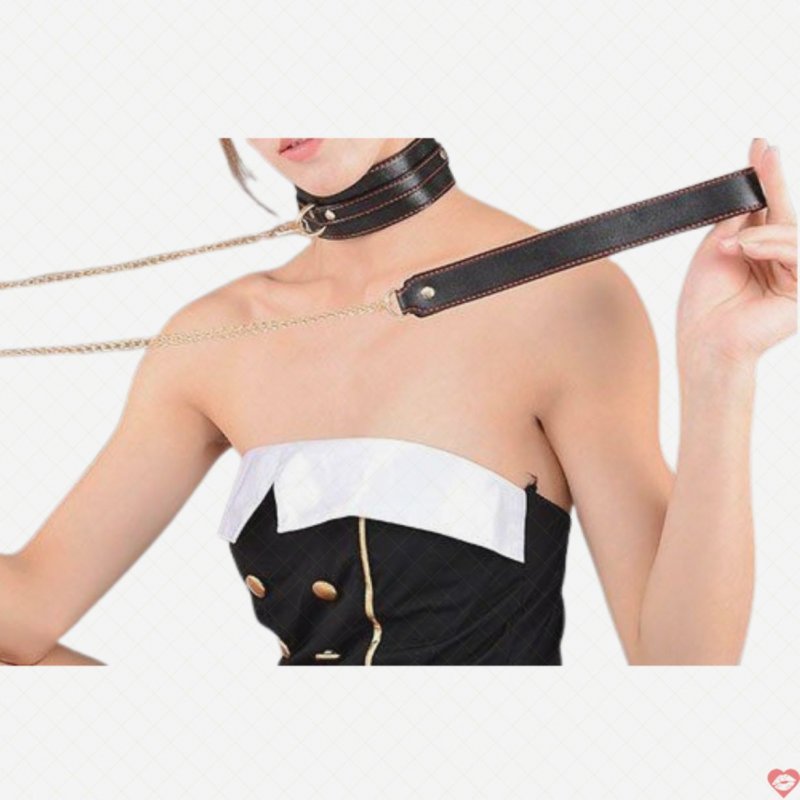Đồ chơi bạo dâm da cao cấp đỏ đen sang trọng kích thích 