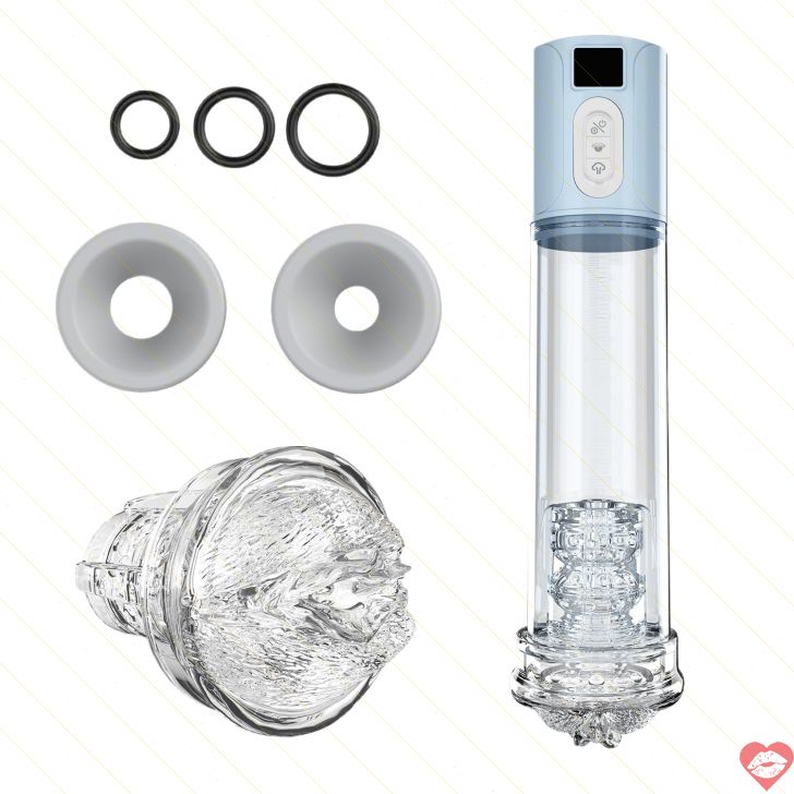 Bơm Tiêm Dương Vật 4in1 To Dày Siêu Mạnh Đỉnh Cao 