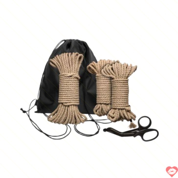 Hemp Rope Kit Kink Initiation Trói Dễ Gợi Cảm Nồng Cháy 