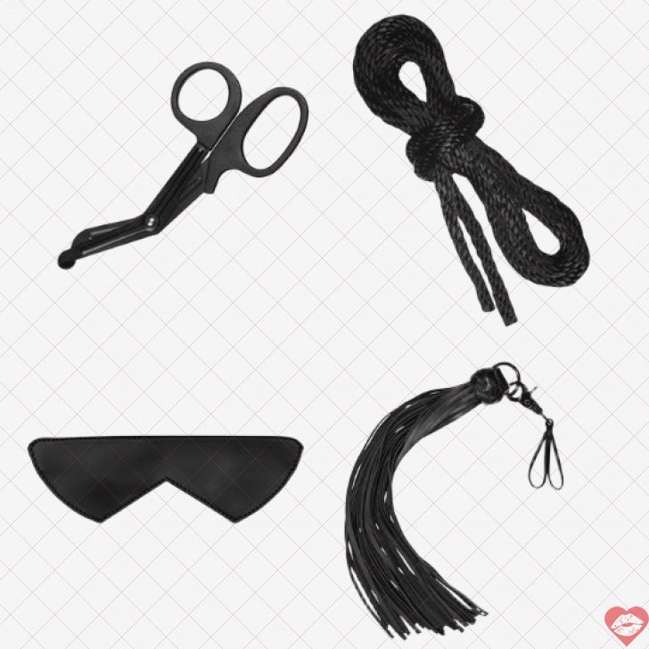 Bộ Dây Sportsheets Rope Kit Shibari BDSM Dễ Học 
