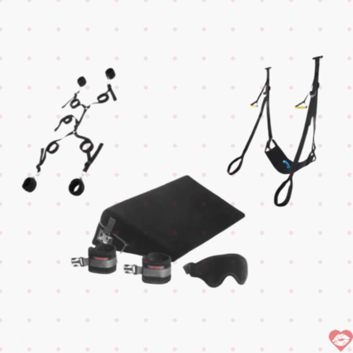 DIY Sex Dungeon Kit BDSM Trói Kích Thích Mãnh Liệt 