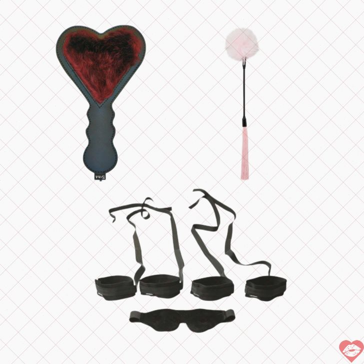 Bộ BDSM Mới Bắt Đầu An Toàn Kích Thích Mạnh 