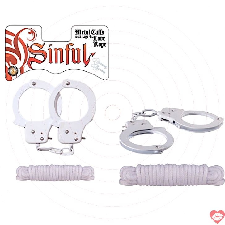 bộ còng thép dây trói gợi cảm siêu thoải mái 