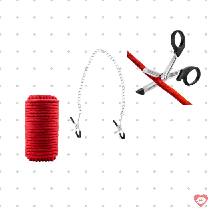 Rope Bondage Beginner Đai Dây Trói Mềm Siêu Kích Thích 