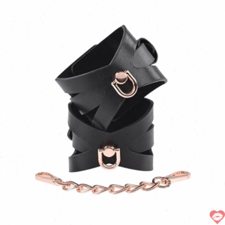 Còng Sportsheets Brat Cuffs Hình Học Quyến Rũ Chắc 