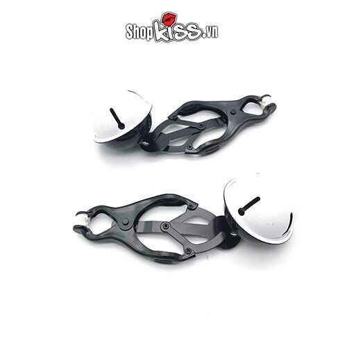 Review Bộ kẹp núm vú kích thích đầu ti có đeo chuông  giá sỉ