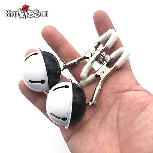 Cung cấp Bộ kẹp vú kèm chuông lục lạc dễ thương  hàng mới về