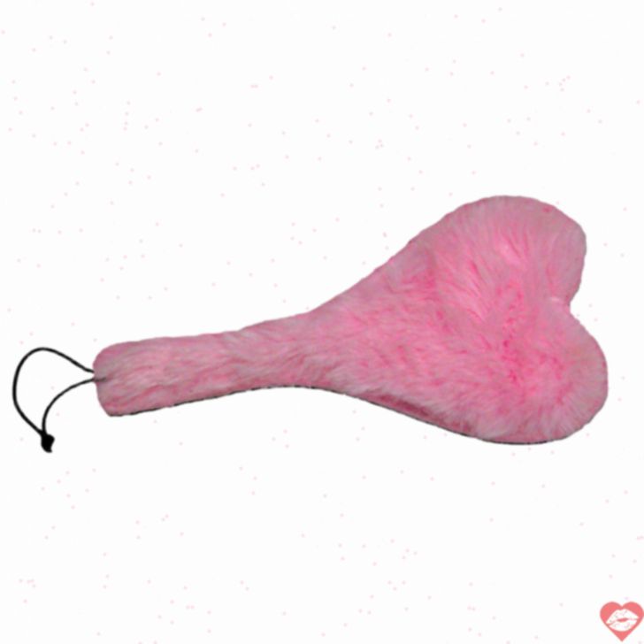 Paddle Ruff Doggie Heart Lông Hai Mặt Đánh Ấm Vui 