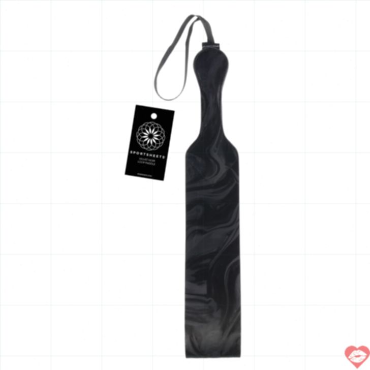 Sportsheets Paddle Velvet Noir Da Nhung Đánh Đau Thỏa Sức 