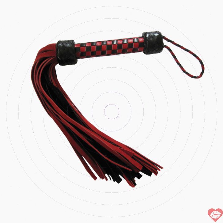 Ruff Doggie Flogger Suede Ngắn Massage Da Gợi Cảm Mềm 