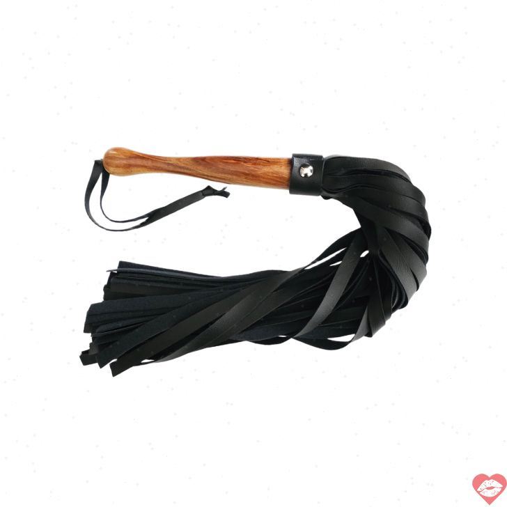 Rouge Vegan Flogger Roi Đánh Đu Mềm Mại Mạnh 
