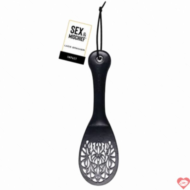 Sportsheets Lace Spanker Roi Ren Lãng Mạn Cường Độ 