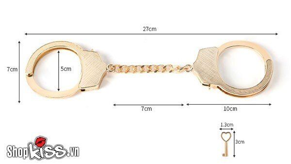 Sỉ Dụng cụ bạo dâm còng số 8 hợp kim không gỉ  cao cấp