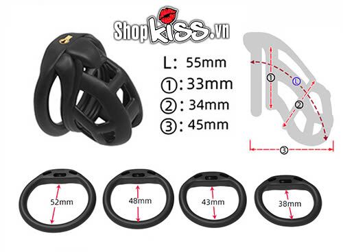 Kho sỉ Khóa dương vật BDSM kiểu dáng lồng chim  giá tốt