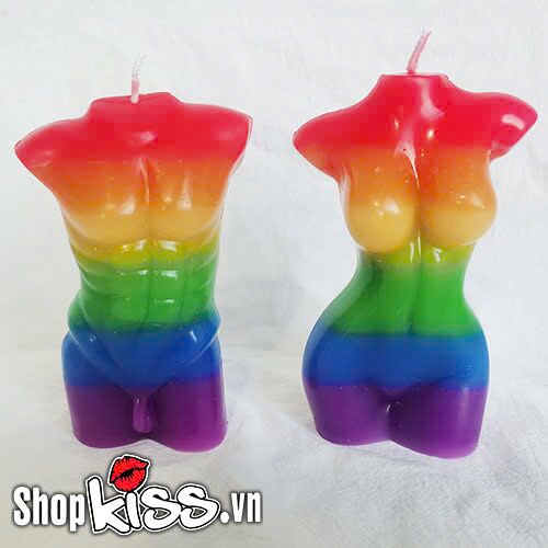 Đại lý Nến tình dục bạo dâm đa sắc nhiệt độ phục vụ BDSM – Cặp body nam nữ  hàng mới về