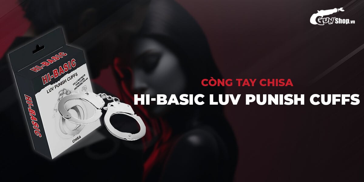 So sánh Còng tay Chisa Hi - Basic Luv Punish Cuffs  hàng mới về