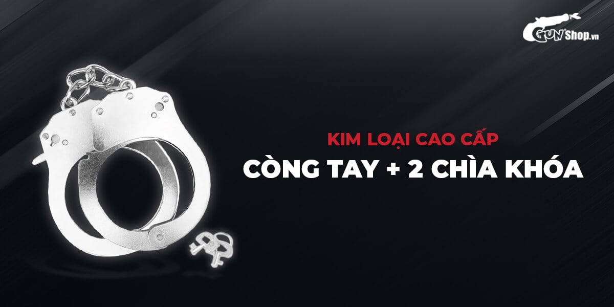 So sánh Còng tay Chisa Hi - Basic Luv Punish Cuffs  hàng mới về