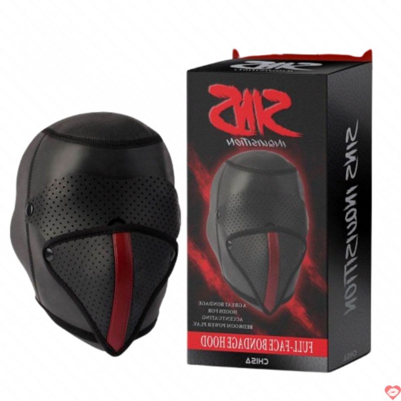 Mặt nạ BDSM Chisa Sins Full-face Inquisition Hood Độc Đáo 