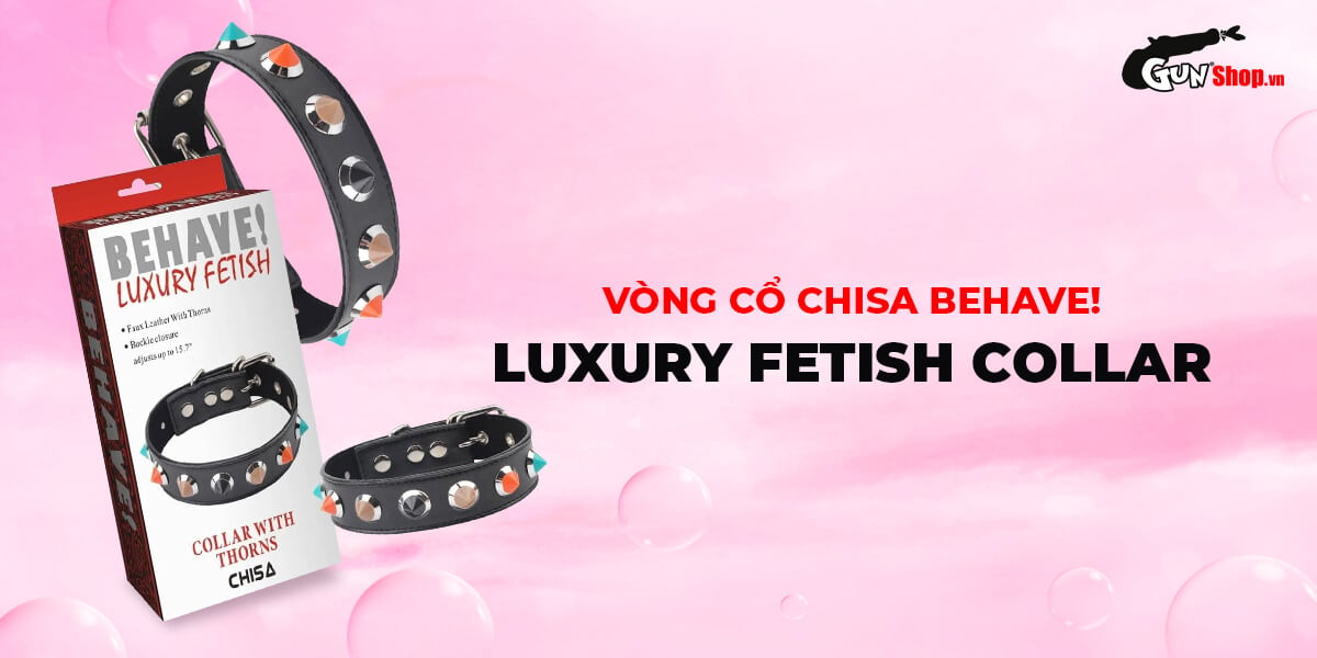 Đánh giá Vòng cổ có gai Chisa Behave! Luxury Fetish Collar With Thorns  có tốt không?